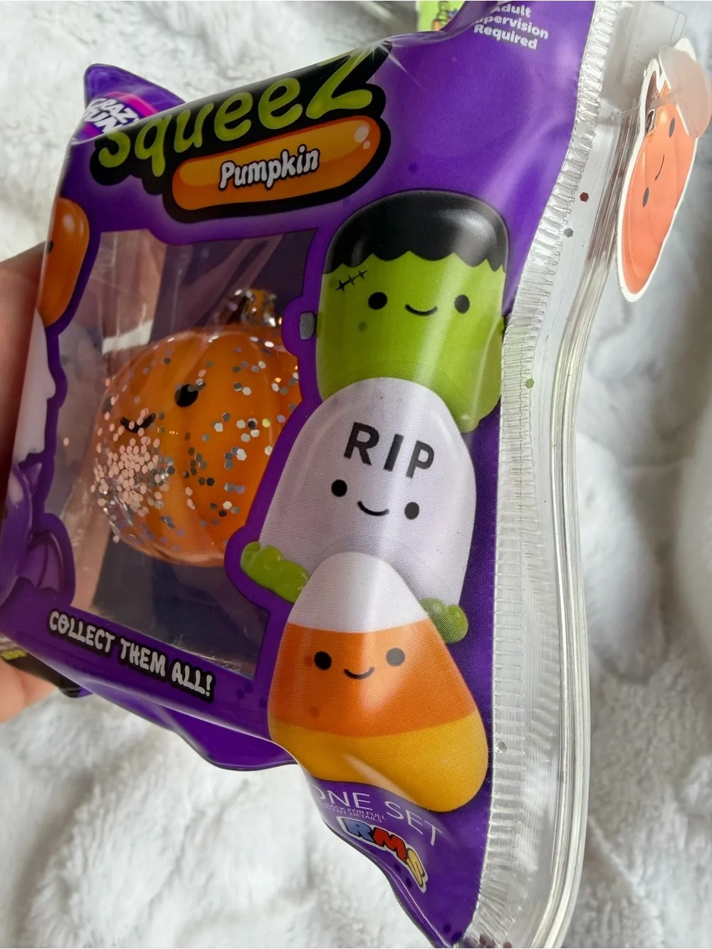 🎃👻 **TABA SQUEEZE THE PUMPKIN – MINI HALLOWEEN SQUISHY!** 👻🎃